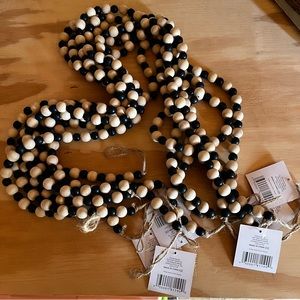 NWT! 7 pc of Beaded Garled (49” each)